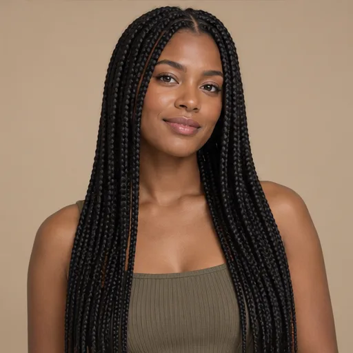 Long box braids