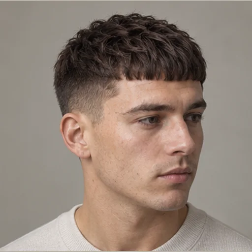Textured Caesar crop