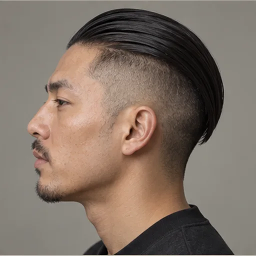 Slick-back undercut