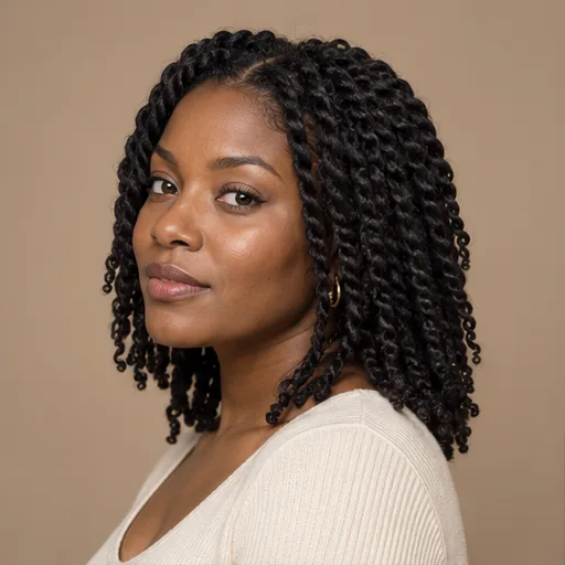 Medium two-strand twists
